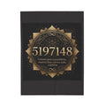 5197148 Gold Mandala Velveteen Plush Blanket | Sacred Numbers Intention Home Décor