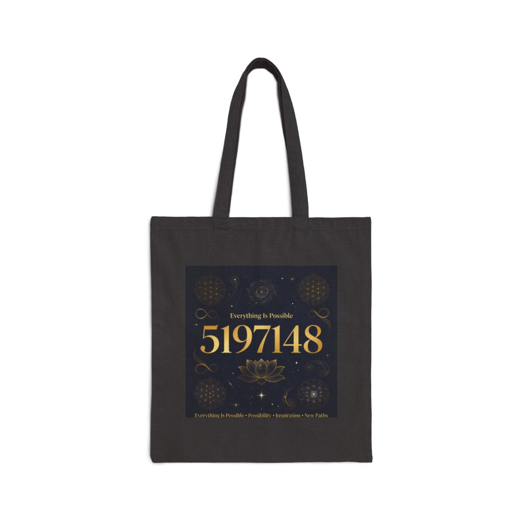 5197148 Gold Mandala Tote Bag | Sacred Numbers Inspired Everyday Carry