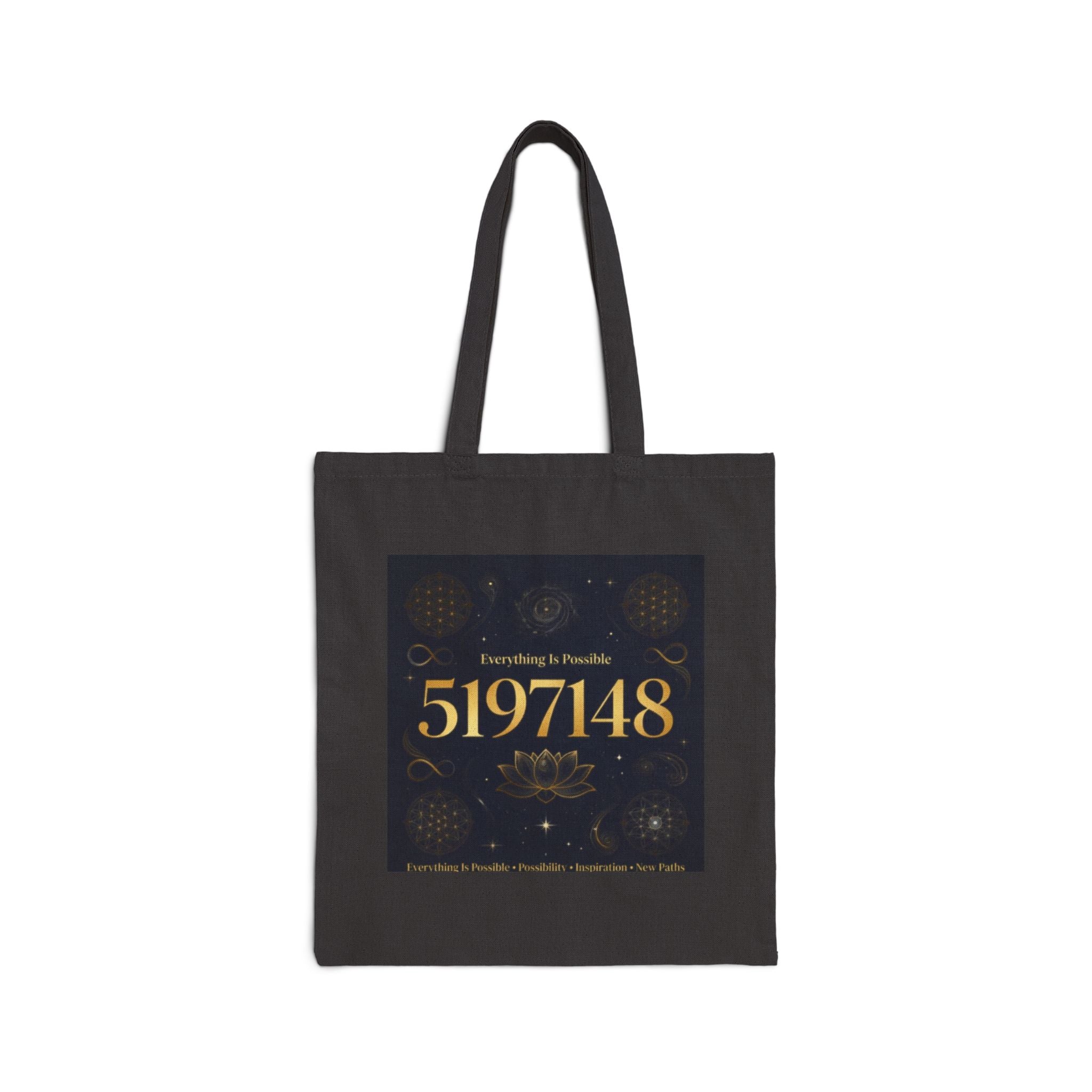 5197148 Gold Mandala Tote Bag | Sacred Numbers Inspired Everyday Carry
