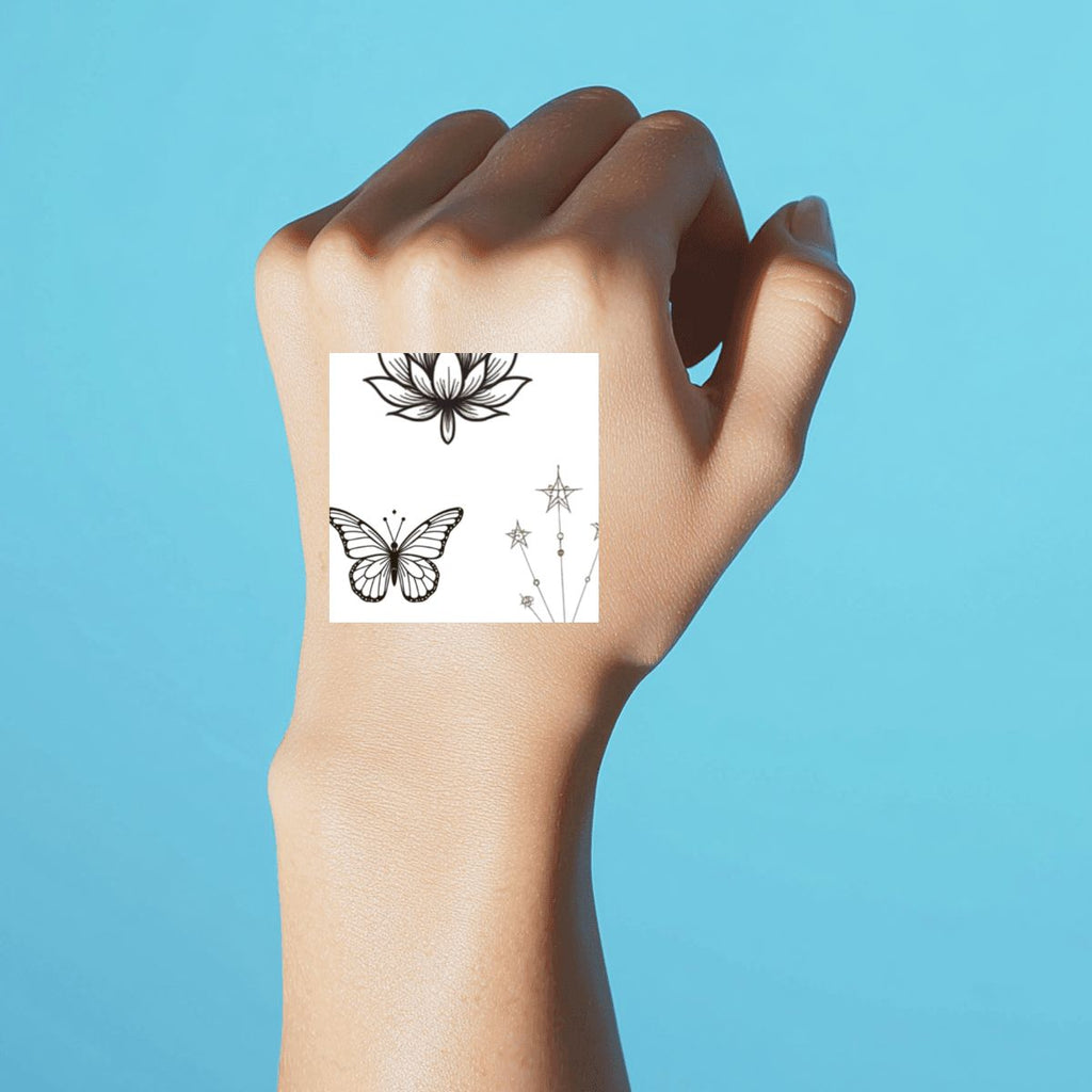 Sacred Ink 519 714 8 Everything Is Possible Temporary Tattoo Sheet